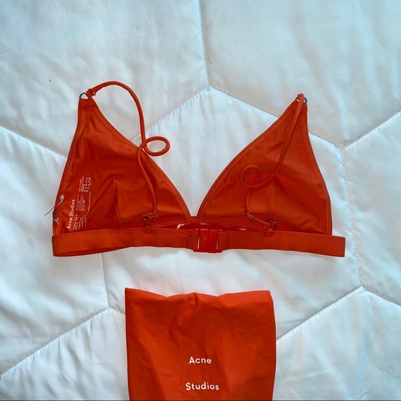 Acne Bright Orange Bikini - Picture 4 of 5